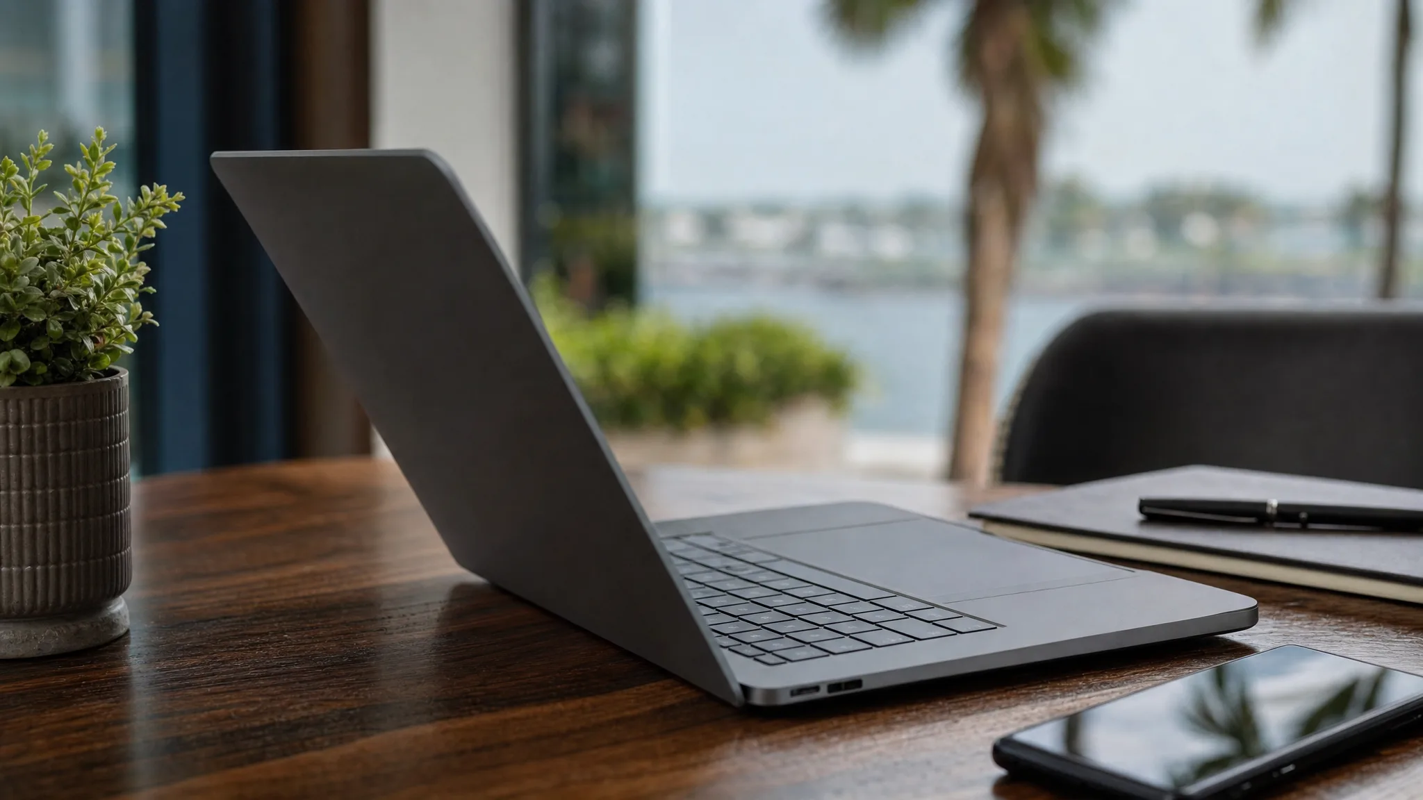 Small business owner comparing website priorities and an SEO planning checklist