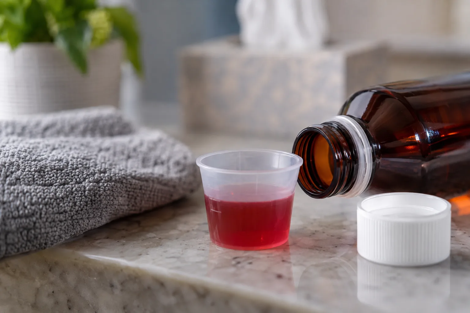 Still Feeling Detached or Confused After Cough Medicine Misuse? When to Seek Care checklist infographic for Orange County