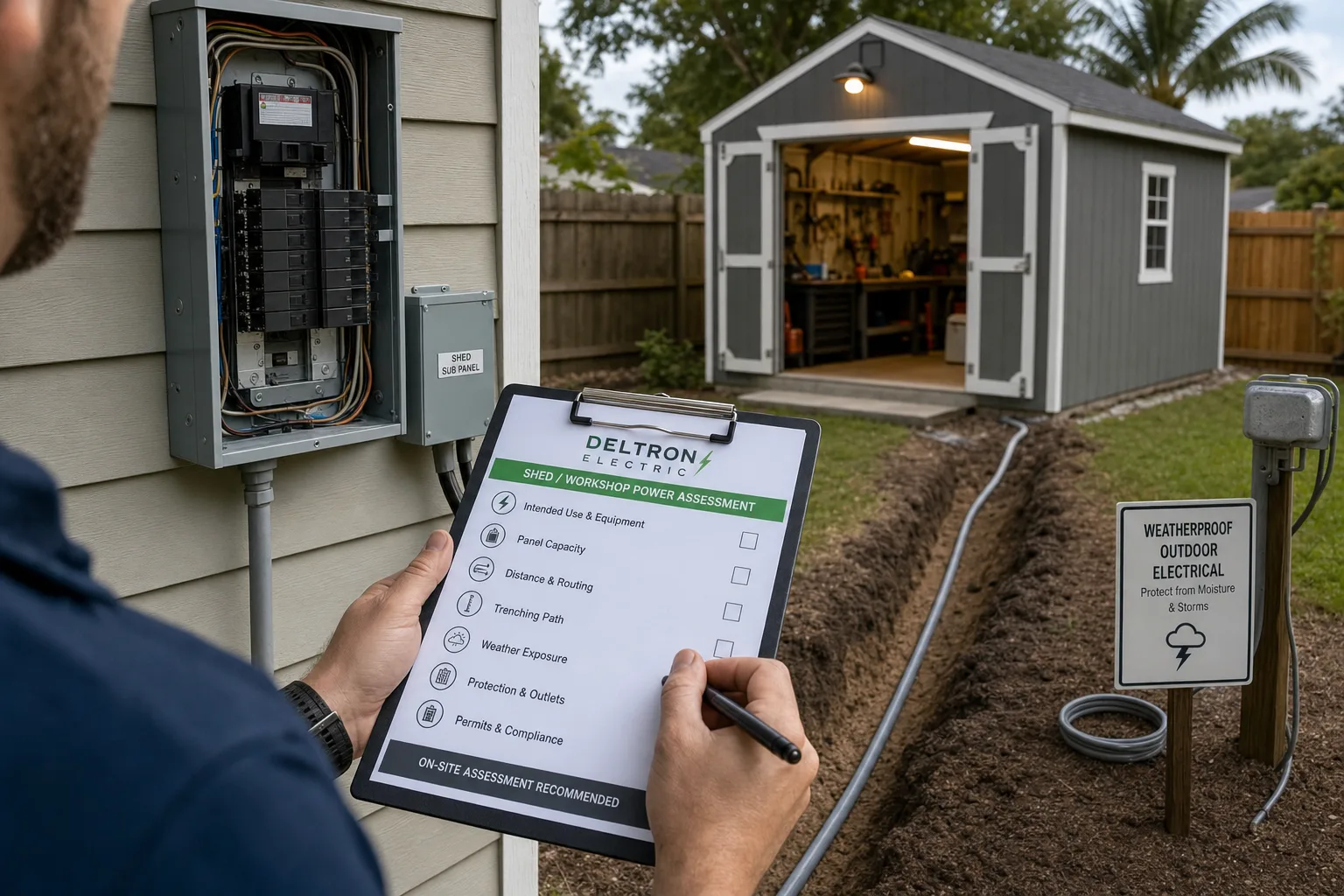 Can a Melbourne Electrician Add Power for a Backyard Shed or Small Workshop? supporting image 4