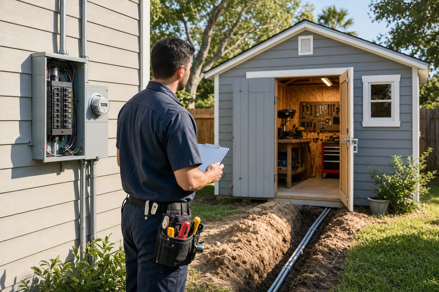 Can a Melbourne Electrician Add Power for a Backyard Shed or Small Workshop? supporting image 5