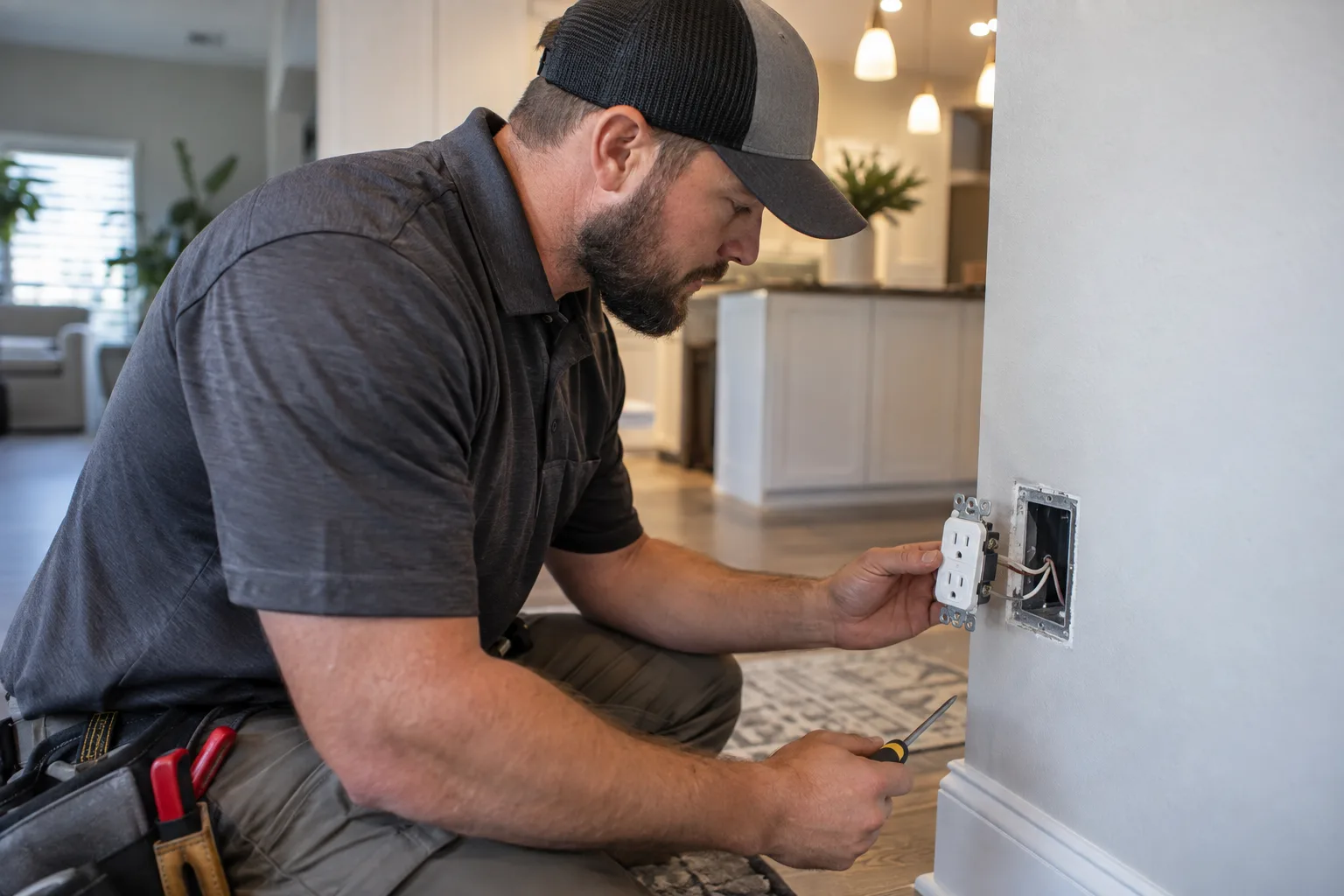 Electrical Updates for Easier Everyday Access in Viera Homes checklist infographic for Viera