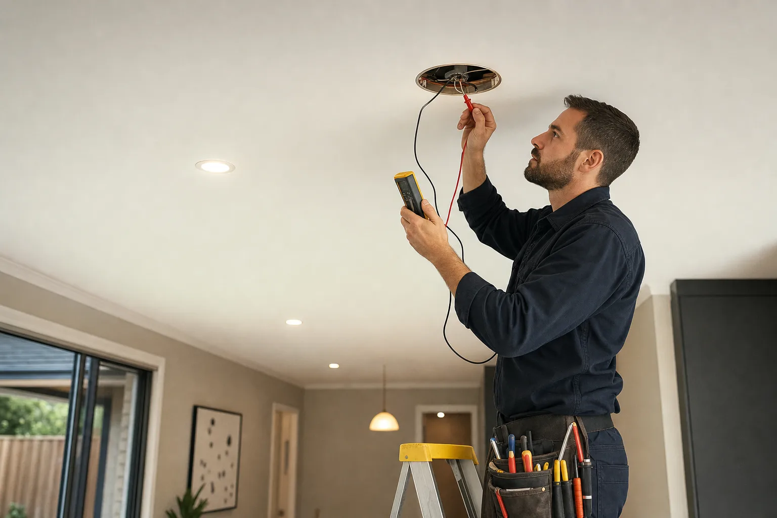 Checklist of recessed-light warning signs that need electrical diagnosis