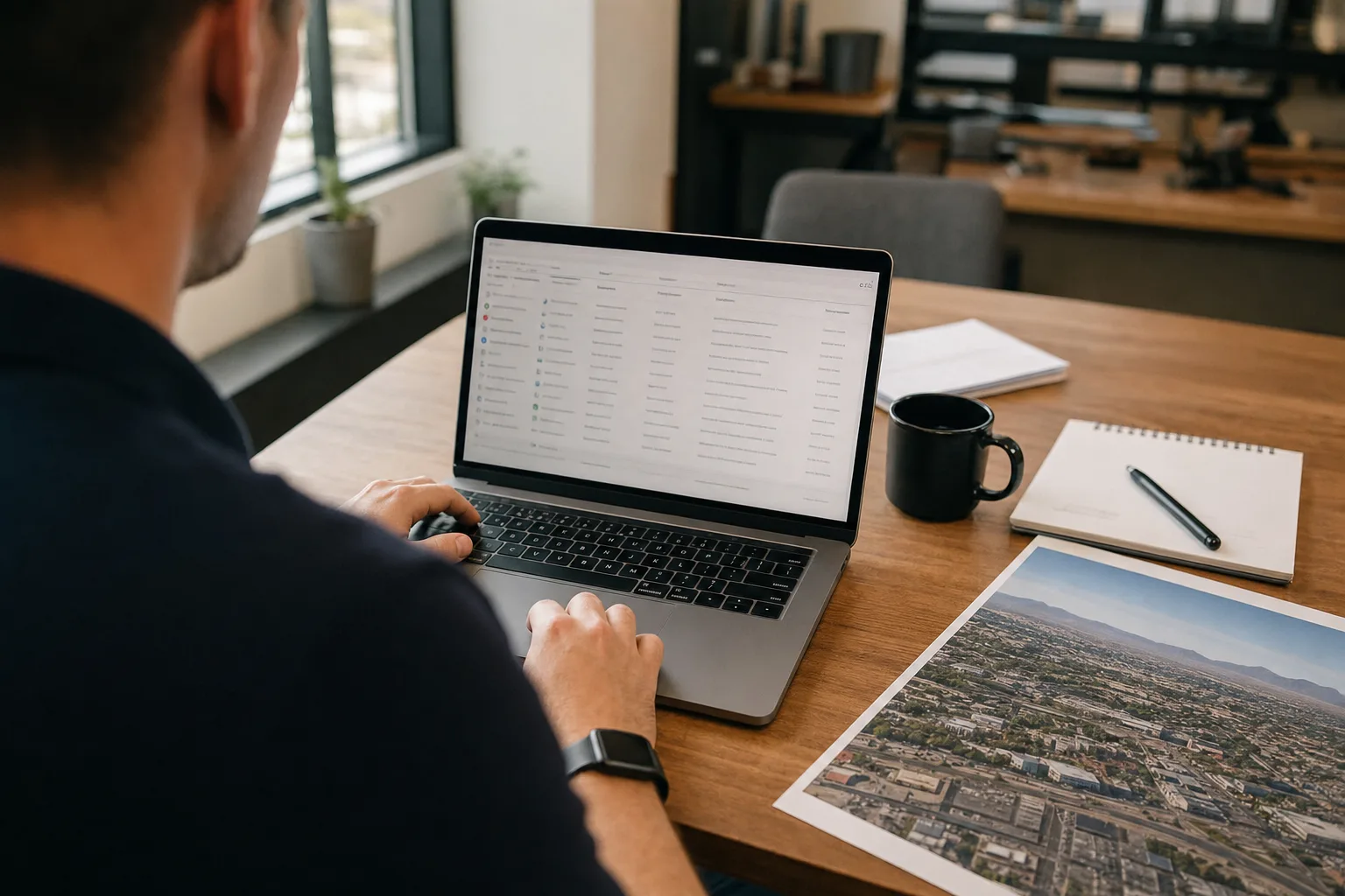 Infographic comparing strong service-area pages with duplicate city pages