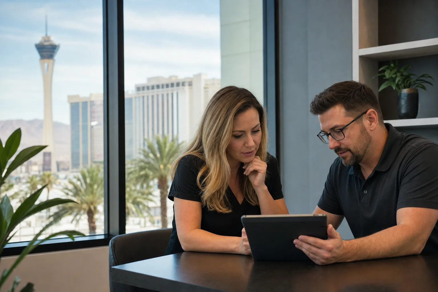 Problem: A Las Vegas SEO Campaign Has Been Active for Six Months but Core Service Pages Still Have No Visibility checklist infographic for Las Vegas