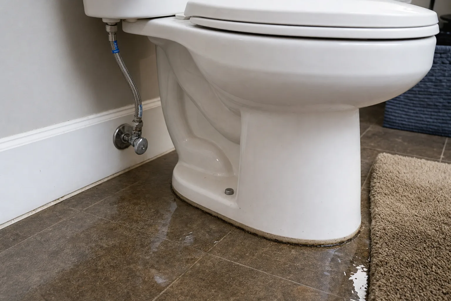 Water Around the Base of a Toilet in Omaha: Wax Ring, Condensation, or Supply Leak? checklist infographic for Omaha